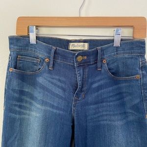 Madewell High Rise Jeans, Zip Ankle